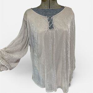 Cocomo Shimmering Pink Blouse